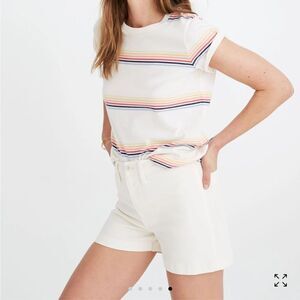 Madewell Emmett Shorts Cream 32